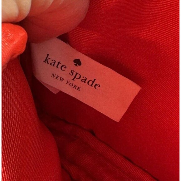 Kate Spade New York Tablet Case Travel Bag Black And White Polka Dot - Picture 6 of 6